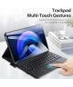 Dux Ducis Xiaomi Pad 6/6 Pro Hoes met Bluetooth Toetsenbord QWERTY