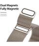 Dux Ducis Milanese Staal - Universeel Smartwatch Bandje 20MM - Grijs