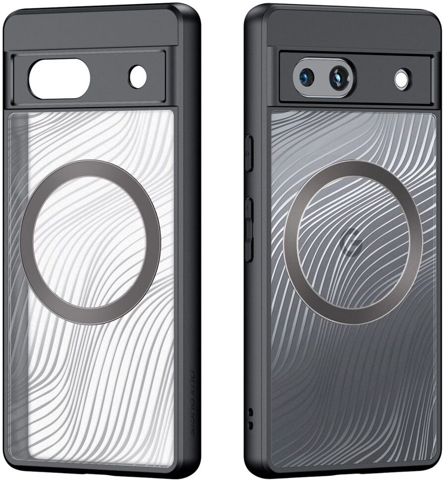 Dux Ducis Aimo Google Pixel 7a Hoesje MagSafe Back Cover Zwart afbeelding 2