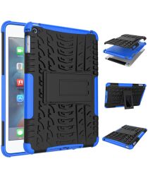 Apple iPad Mini 5/Mini 4 Hoes Robuust Hybride Back Cover Blauw