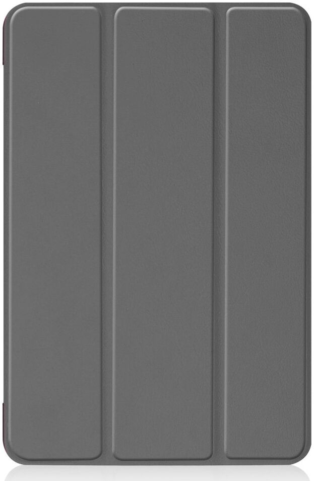 Apple iPad Mini 4 / Mini 5 Hoes Tri-Fold Book Case met Standaard Grijs afbeelding 3