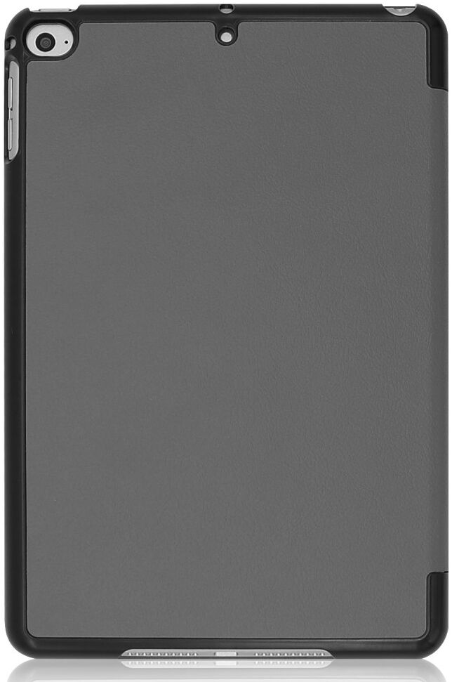 Apple iPad Mini 4 / Mini 5 Hoes Tri-Fold Book Case met Standaard Grijs afbeelding 4