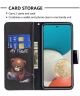 Samsung Galaxy A53 Hoesje Portemonnee Book Case Beer Print