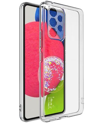 IMAK UX-5 Series Samsung Galaxy A53 Hoesje Flexibel TPU Transparant Hoesjes