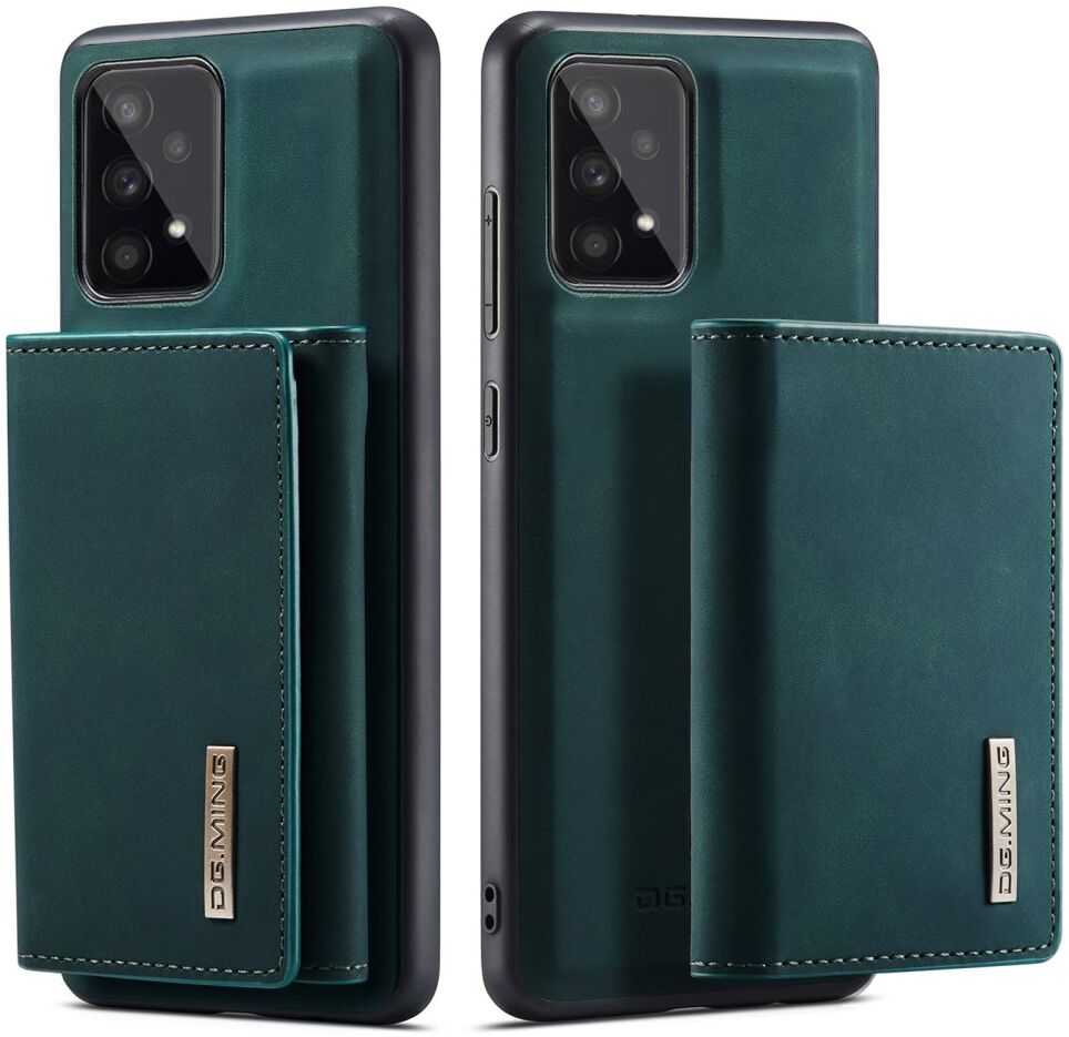 DG Ming Samsung Galaxy A53 Hoesje met Magnetische Kaarthouder Groen afbeelding 1
