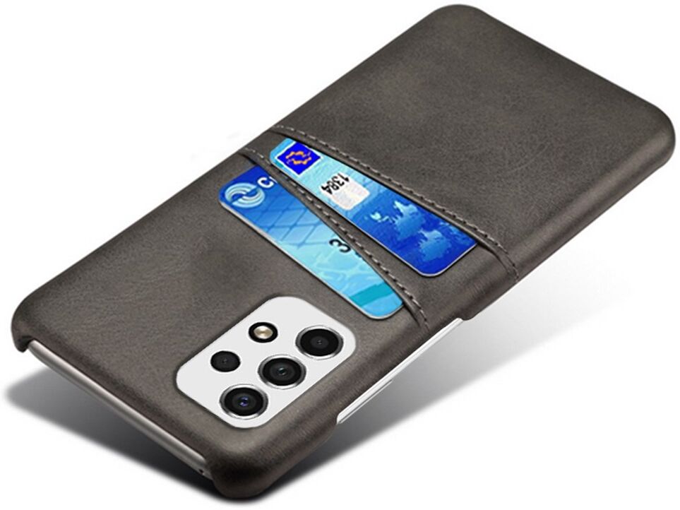 Samsung Galaxy A53 Hoesje met Kaarthouder Back Cover Zwart afbeelding 3
