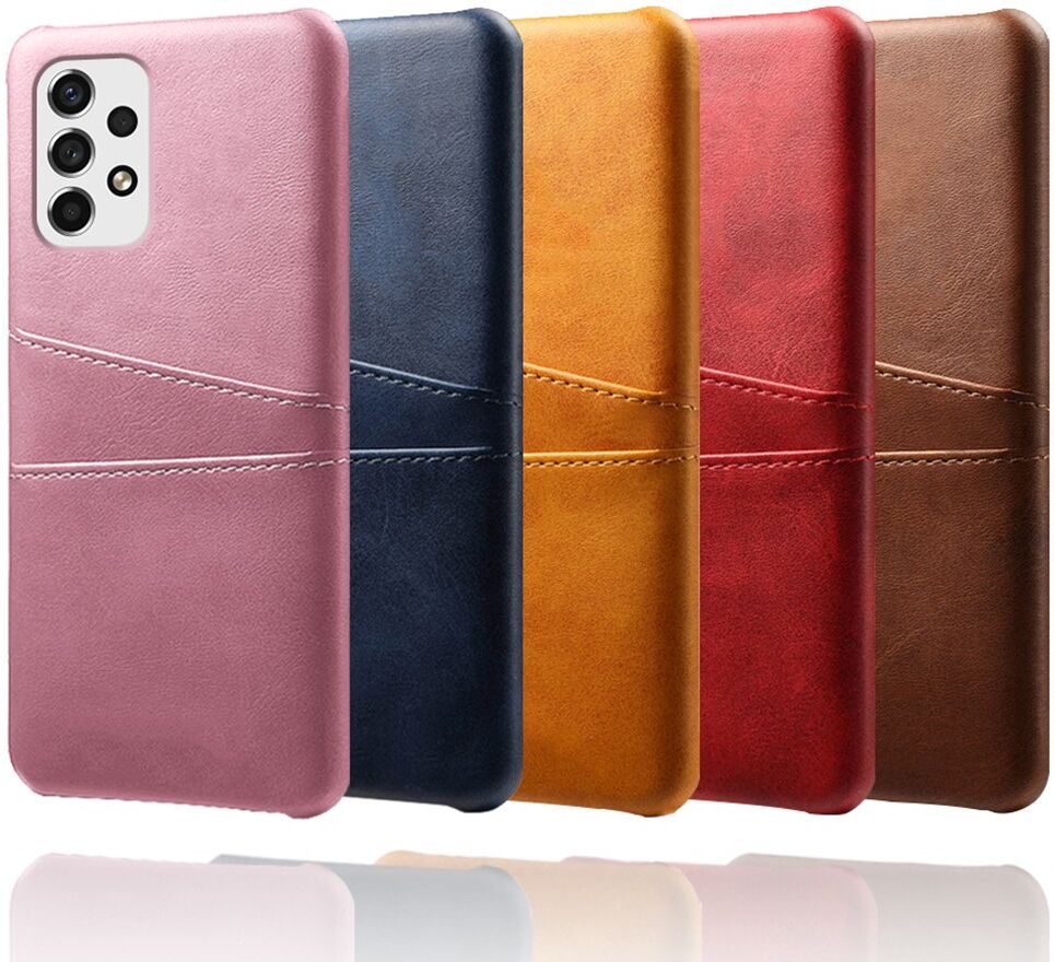Samsung Galaxy A53 Hoesje met Kaarthouder Back Cover Zwart afbeelding 6