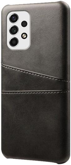 Samsung Galaxy A53 Hoesje met Kaarthouder Back Cover Zwart afbeelding 1