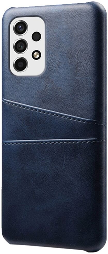 Samsung Galaxy A53 Hoesje met Kaarthouder Back Cover Blauw afbeelding 1