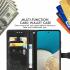 Samsung Galaxy A53 Hoesje Mandala Book Case met Pasjeshouder Zwart afbeelding 3