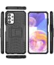 Samsung Galaxy A23 Hoes Robuust Hybride Back Cover Zwart