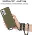 Samsung Galaxy A53 Hoesje Flexibel TPU met Koord Back Cover Groen afbeelding 3