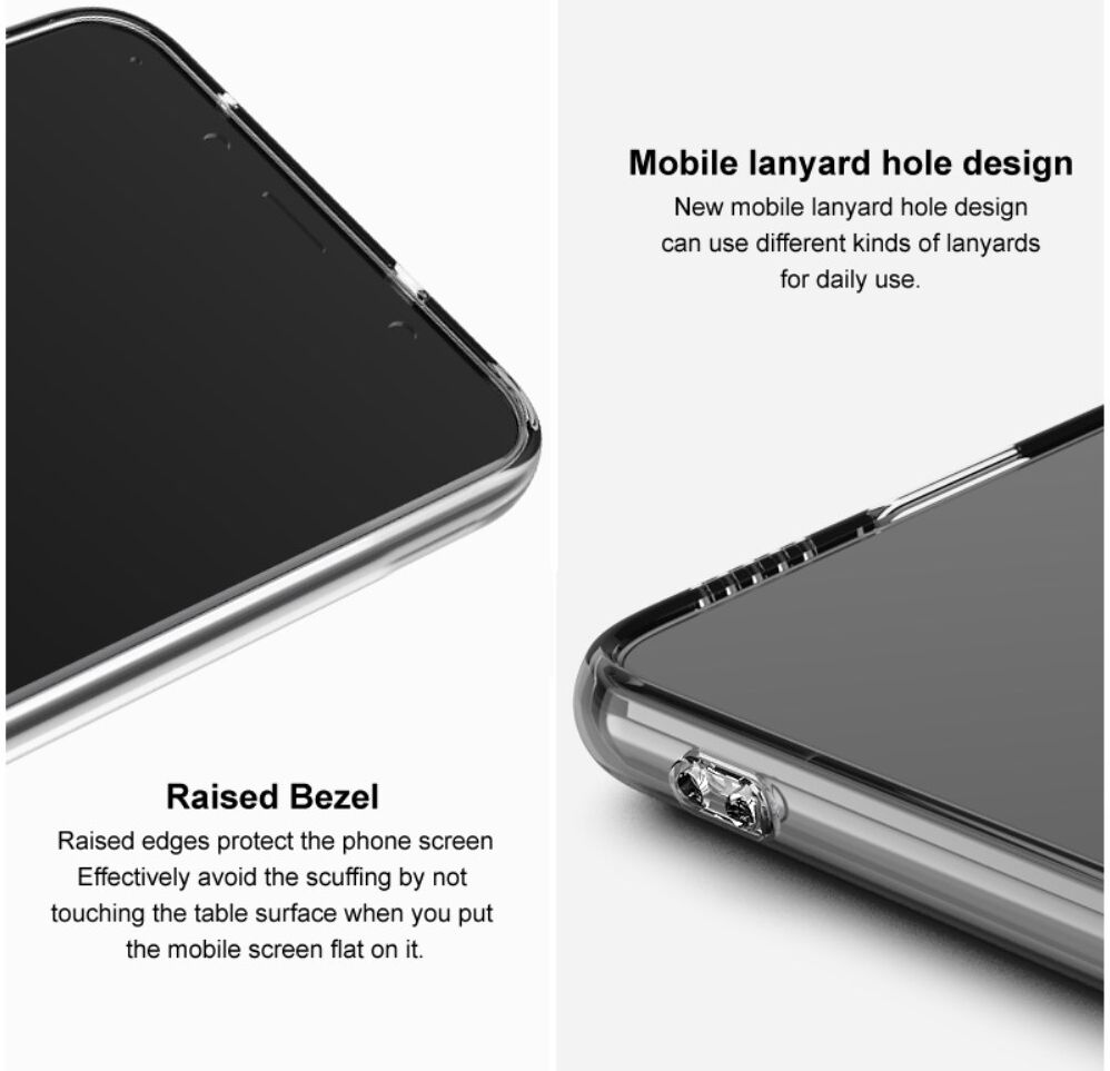 IMAK UX-5 Series Samsung Galaxy M33 Hoesje Flexibel TPU Transparant afbeelding 5