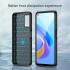 Realme 9i/Oppo A76/A96 Hoesje Geborsteld TPU Flexibele Zwart afbeelding 6