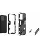 OnePlus Nord CE 2 Lite Hoesje Shockproof Kickstand Back Cover Zwart