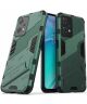 OnePlus Nord CE 2 Lite Hoesje Shockproof Kickstand Back Cover Groen