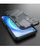 OnePlus Nord CE 2 Lite Hoesje Shockproof Kickstand Back Cover Blauw