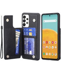 origineel samsung galaxy a53 hoesje smart clear view cover zwart