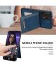 Samsung Galaxy A53 Hoesje Portemonnee met RFID Pasjeshouder Blauw