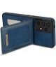 Samsung Galaxy A53 Hoesje Portemonnee met RFID Pasjeshouder Blauw