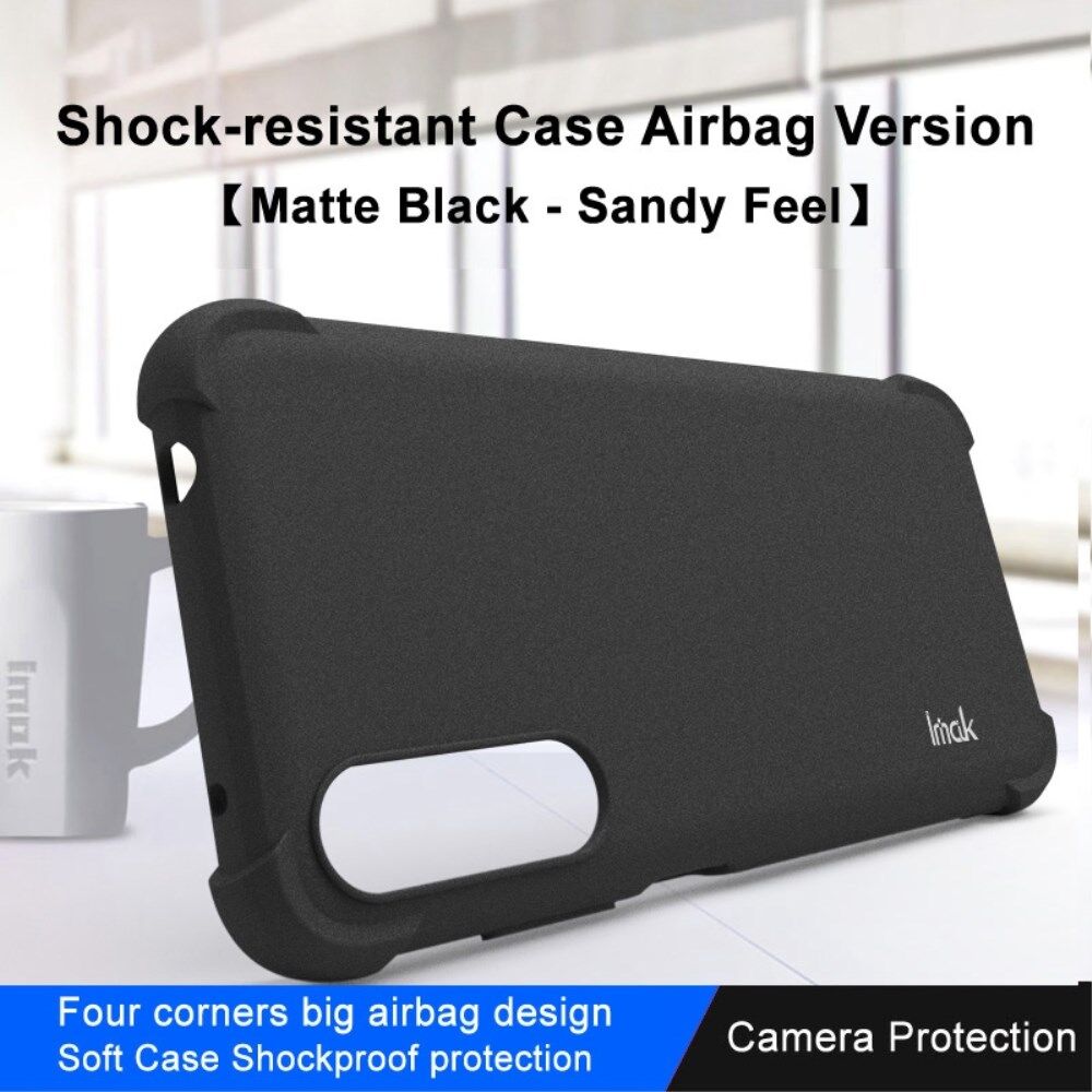 Imak HTC Desire 22 Pro Hoesje Schokbestendig TPU Zwart afbeelding 3