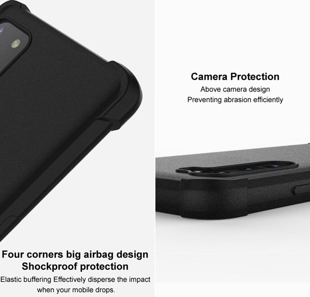 Imak HTC Desire 22 Pro Hoesje Schokbestendig TPU Zwart afbeelding 6