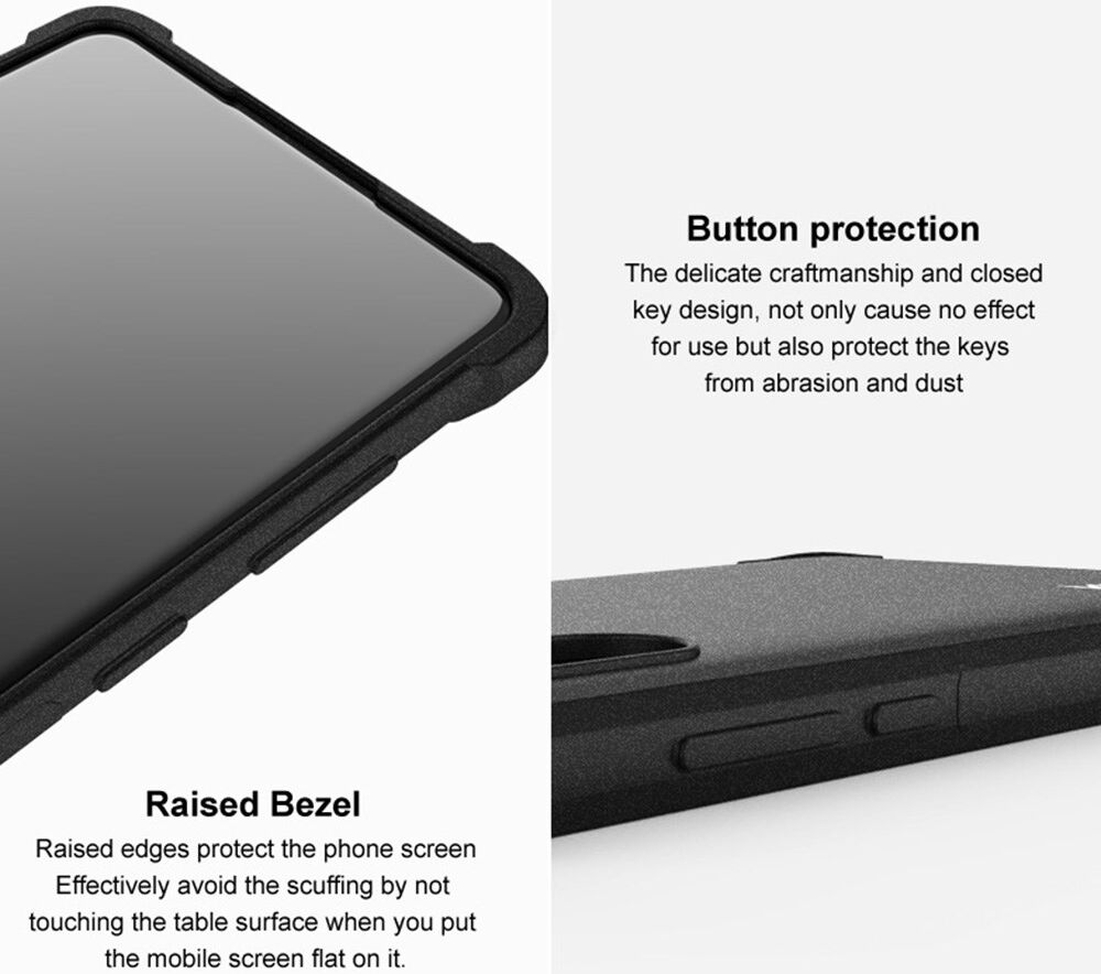 Imak HTC Desire 22 Pro Hoesje Schokbestendig TPU Zwart afbeelding 7
