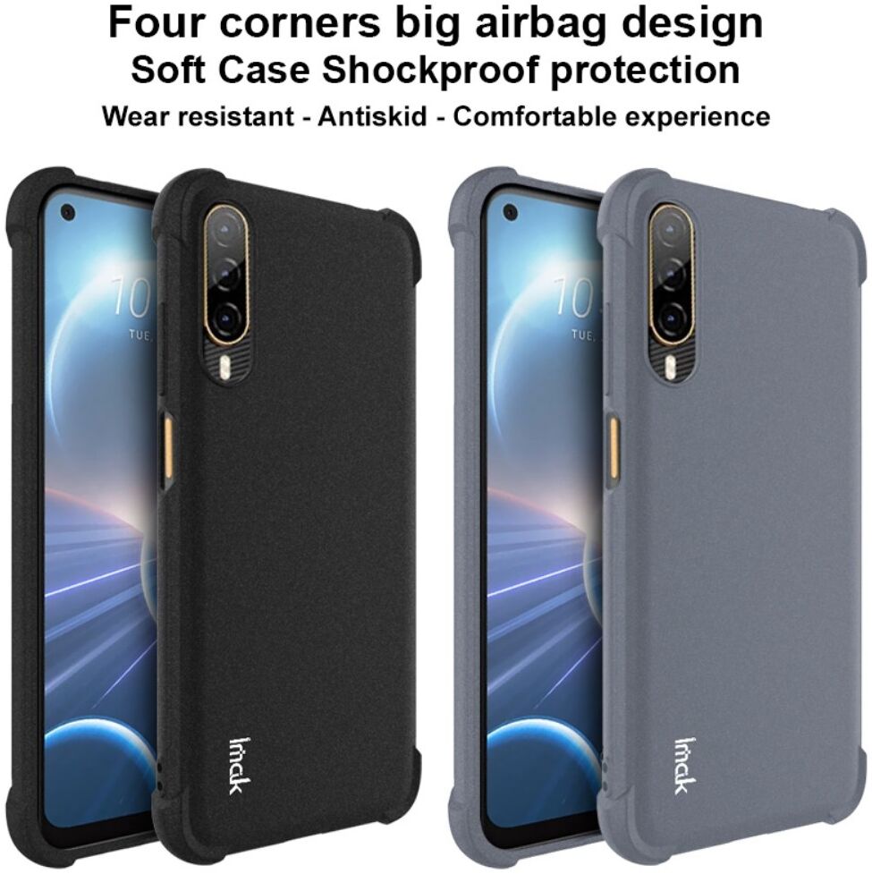 Imak HTC Desire 22 Pro Hoesje Schokbestendig TPU Zwart afbeelding 8