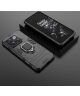OnePlus 10T Hoesje Magnetische Kickstand Back Cover Zwart