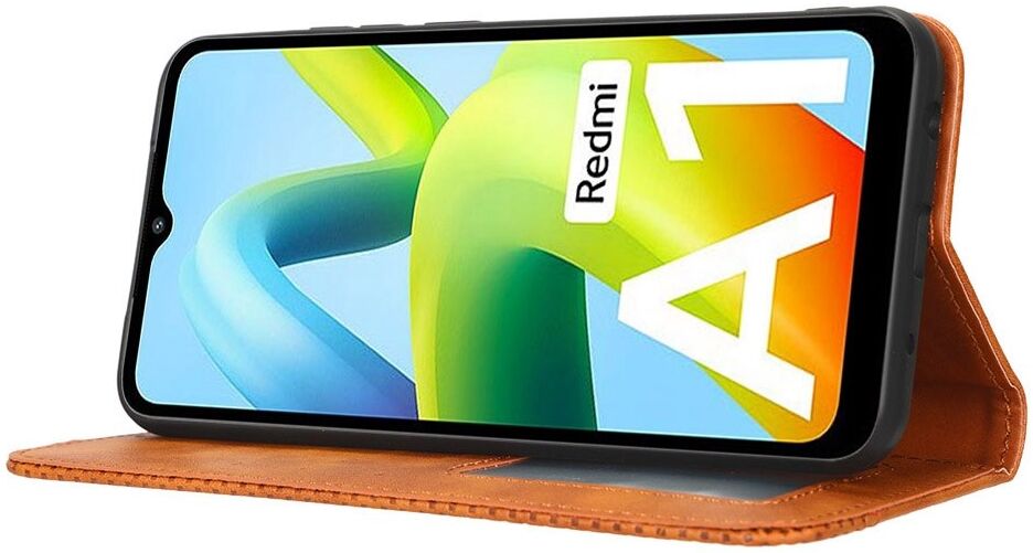 Xiaomi Redmi A1 / A2 Vintage Portemonnee Hoesje Bruin afbeelding 3