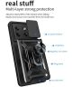 OnePlus 10T Hoesje met Camera Slider en Kickstand Ring Zwart