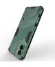 Xiaomi Redmi A1 / A2 Hoesje Shockproof Kickstand Back Cover Groen