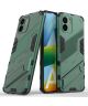 Xiaomi Redmi A1 / A2 Hoesje Shockproof Kickstand Back Cover Groen