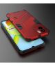 Xiaomi Redmi A1 / A2 Hoesje Shockproof Kickstand Back Cover Rood