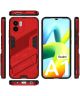 Xiaomi Redmi A1 / A2 Hoesje Shockproof Kickstand Back Cover Rood