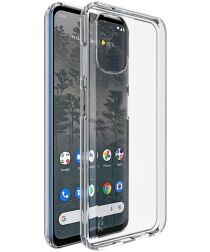 IMAK UX-5 Series Nokia G60 Hoesje Flexibel TPU Transparant