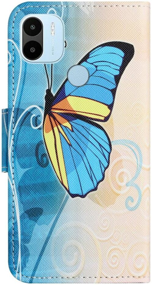 Xiaomi Redmi A1 / A2 Hoesje Portemonnee Book Case Vlinder Print afbeelding 6