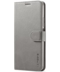 LC.IMEEKE Xiaomi Redmi A1 / A2 Hoesje Portemonnee Book Case Grijs