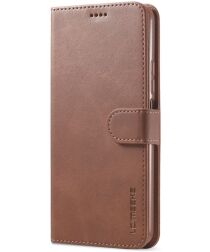 LC.IMEEKE Xiaomi Redmi A1 / A2 Hoesje Portemonnee Book Case Bruin
