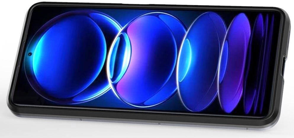 Xiaomi Redmi Note 12 Pro/Poco X5 Pro Hoesje met Kickstand Blauw afbeelding 3