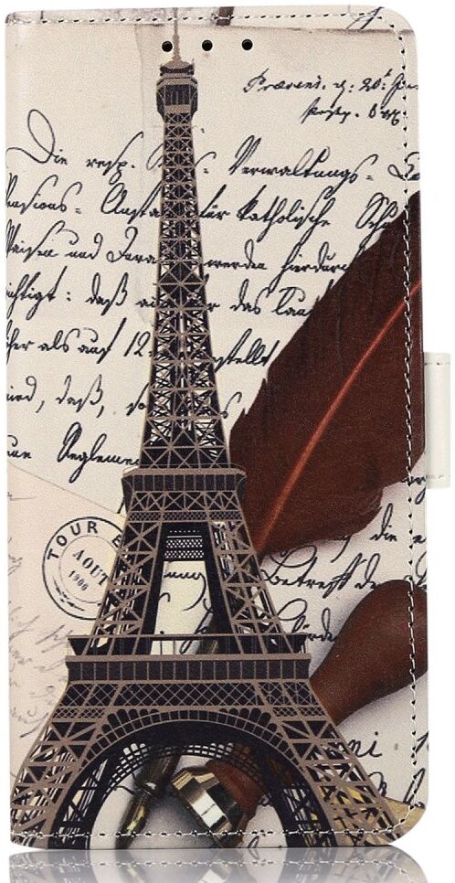 Samsung Galaxy A54 Hoesje Portemonnee Book Case Eiffeltoren Print afbeelding 6