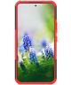 Samsung Galaxy A54 Hoes Robuust Hybride Back Cover Rood