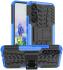 Samsung Galaxy A54 Hoes Robuust Hybride Back Cover Blauw afbeelding 1