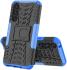 Samsung Galaxy A54 Hoes Robuust Hybride Back Cover Blauw afbeelding 8