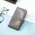 Samsung Galaxy A54 Hoesje Mandala Book Case met Pasjeshouder Grijs afbeelding 4