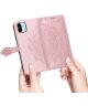 Xiaomi Redmi A1 / A2 Hoesje Mandala Book Case met Pasjeshouder Roze