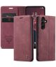 CaseMe 013 Samsung Galaxy A54 Hoesje Book Case met Pasjeshouder Rood