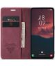 CaseMe 013 Samsung Galaxy A54 Hoesje Book Case met Pasjeshouder Rood