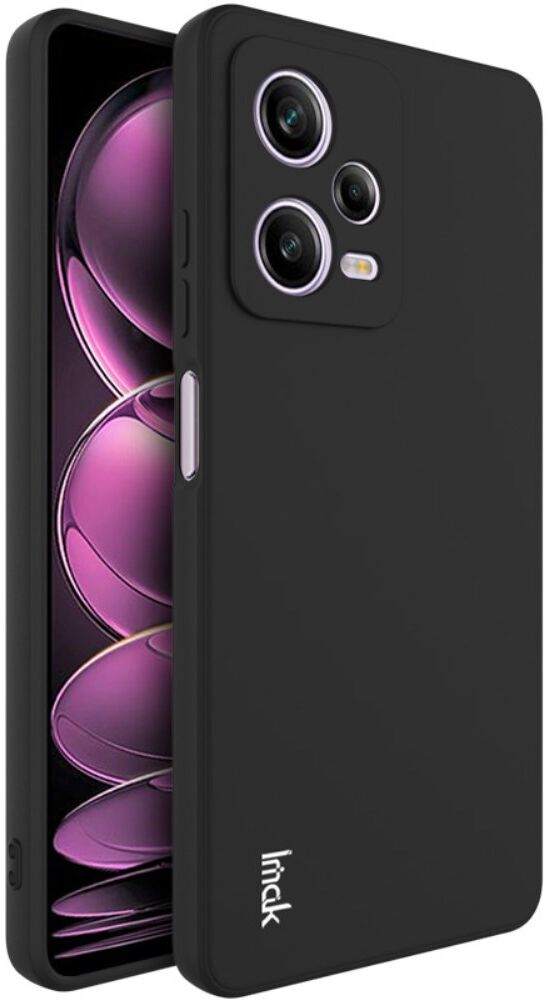 IMAK UC-4 Xiaomi Redmi Note 12 Pro Hoesje Flexibel TPU Zwart afbeelding 1