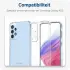 Samsung Galaxy A53 Hoesje Flexibel TPU Transparant met Koord Grijs afbeelding 4